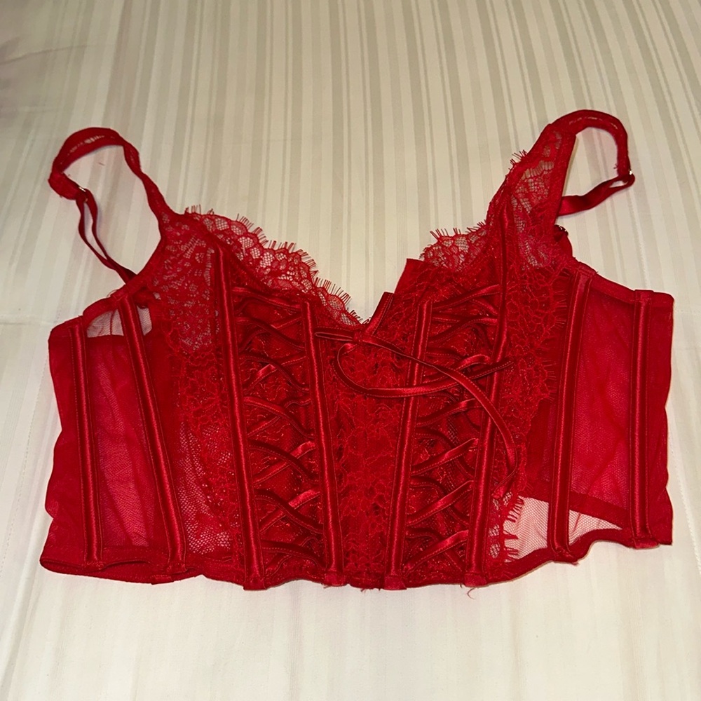 Victoria Secret Lace Corset Top